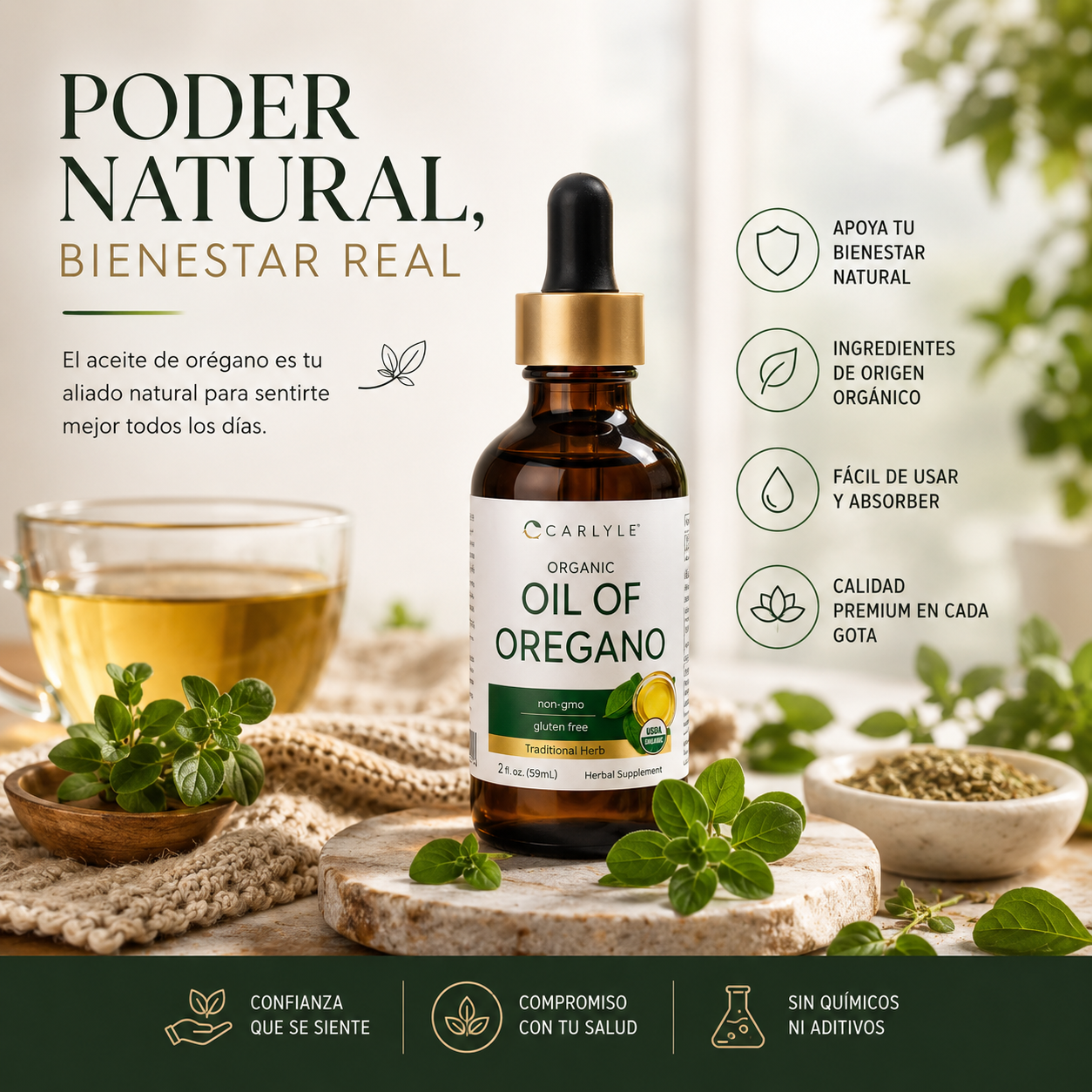 OregaVital™ – Aceite de Orégano Premium