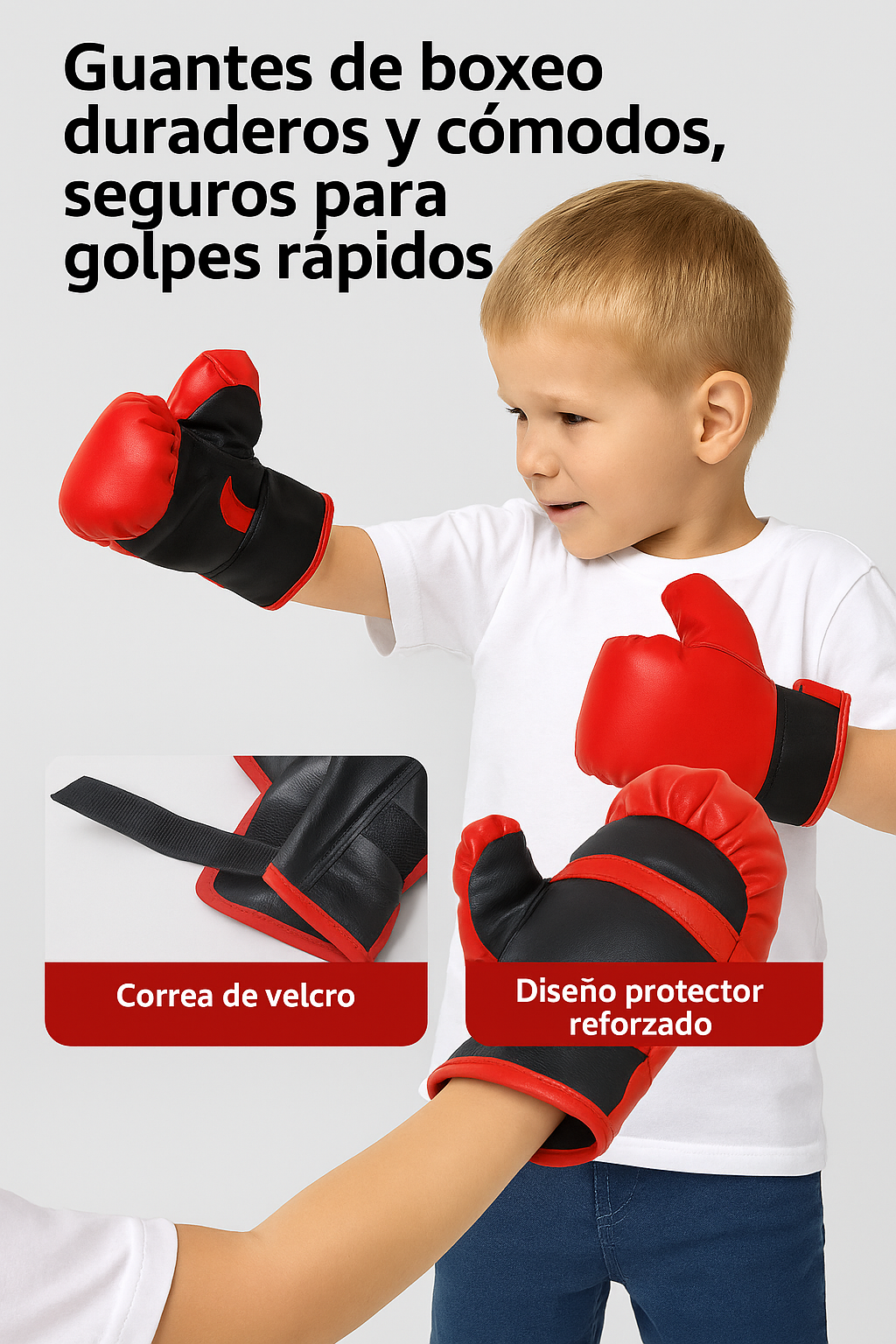 JUEGO SET DE BOXEO PARA NIÑOS