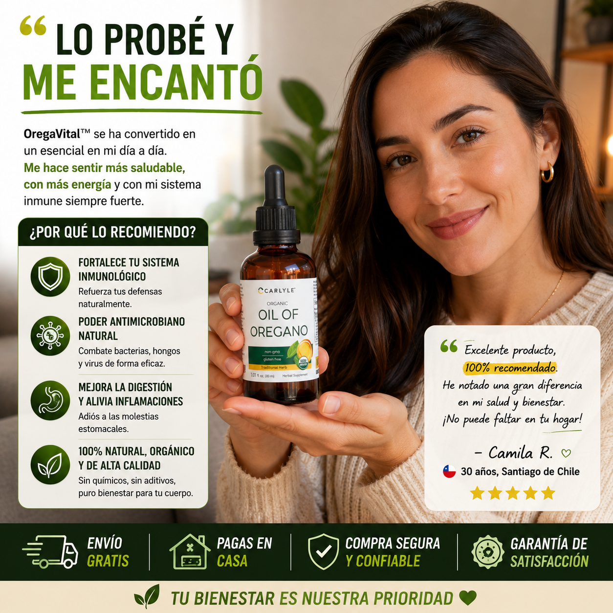 OregaVital™ – Aceite de Orégano Premium