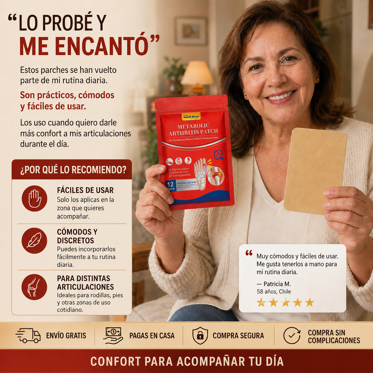 KIMA™ – Parches de Confort Articular