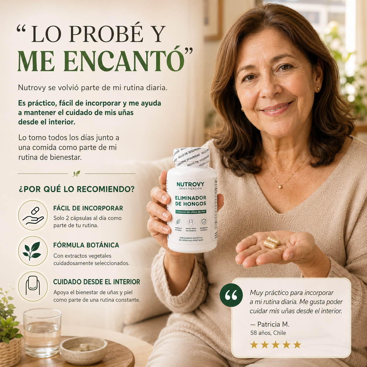 Nutrovy™ – Cuidado Intensivo para Uñas