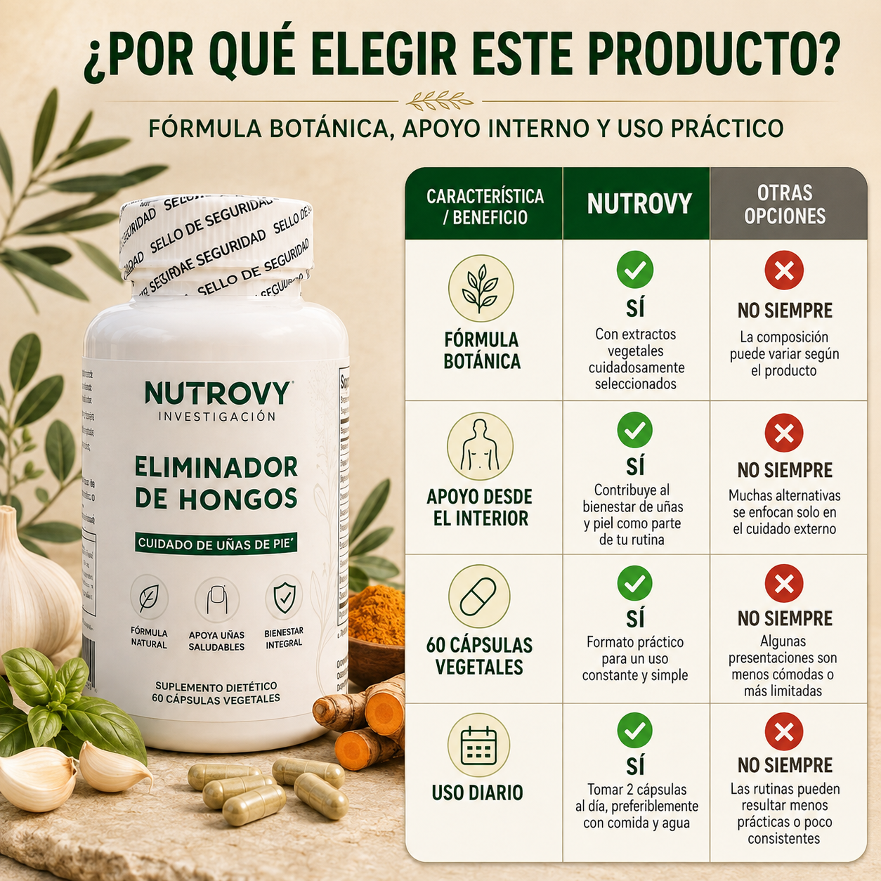 Nutrovy™ – Cuidado Intensivo para Uñas