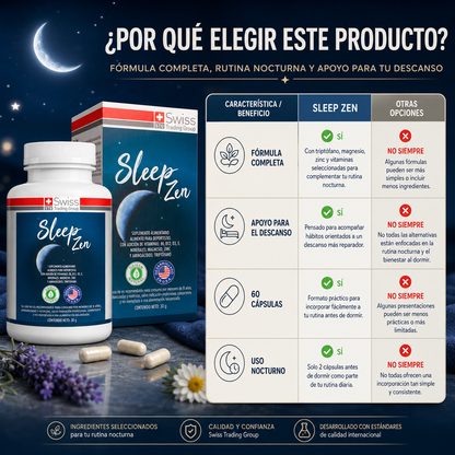 Sleep Zen™ – Sueño Profundo y Reparador